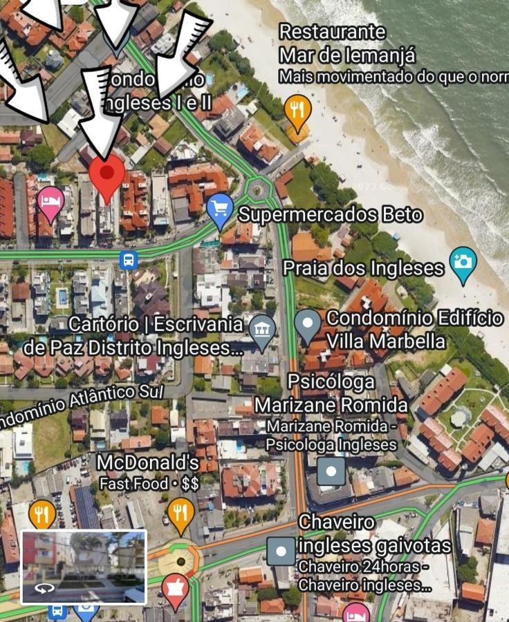 Apartamento 50Mts Praia Dos Ingleses Apartment Florianópolis Екстериор снимка